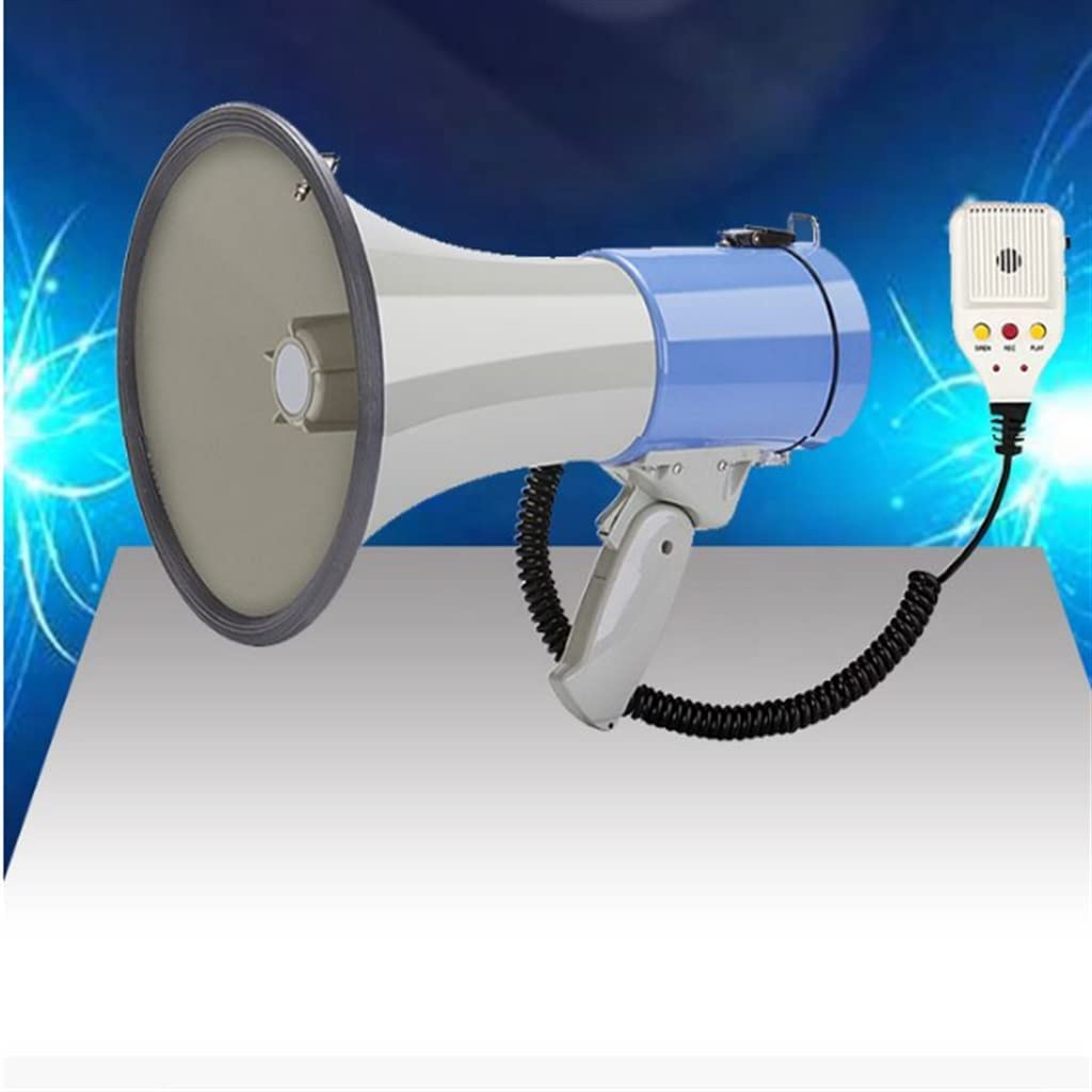 SAAKO Mégaphones Amplificateur de Voix Portable fiable enregistrable pour Les Enseignants de Guide Touristique Haut-Parleur Bullhorn Mini mégaphone Portable Portable Fort Volume