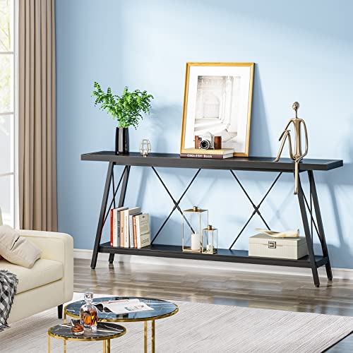 Tribesigns 70.9 Inch Extra Long Sofa Table Behind Couch, Modern