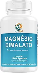 Magnesio Dimalato 120 Cápsulas Life One