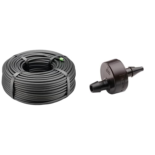 Rain Bird Tubos de riego por goteo (250 pies) y emisores de goteo de riego por puntos (paquete de 30)