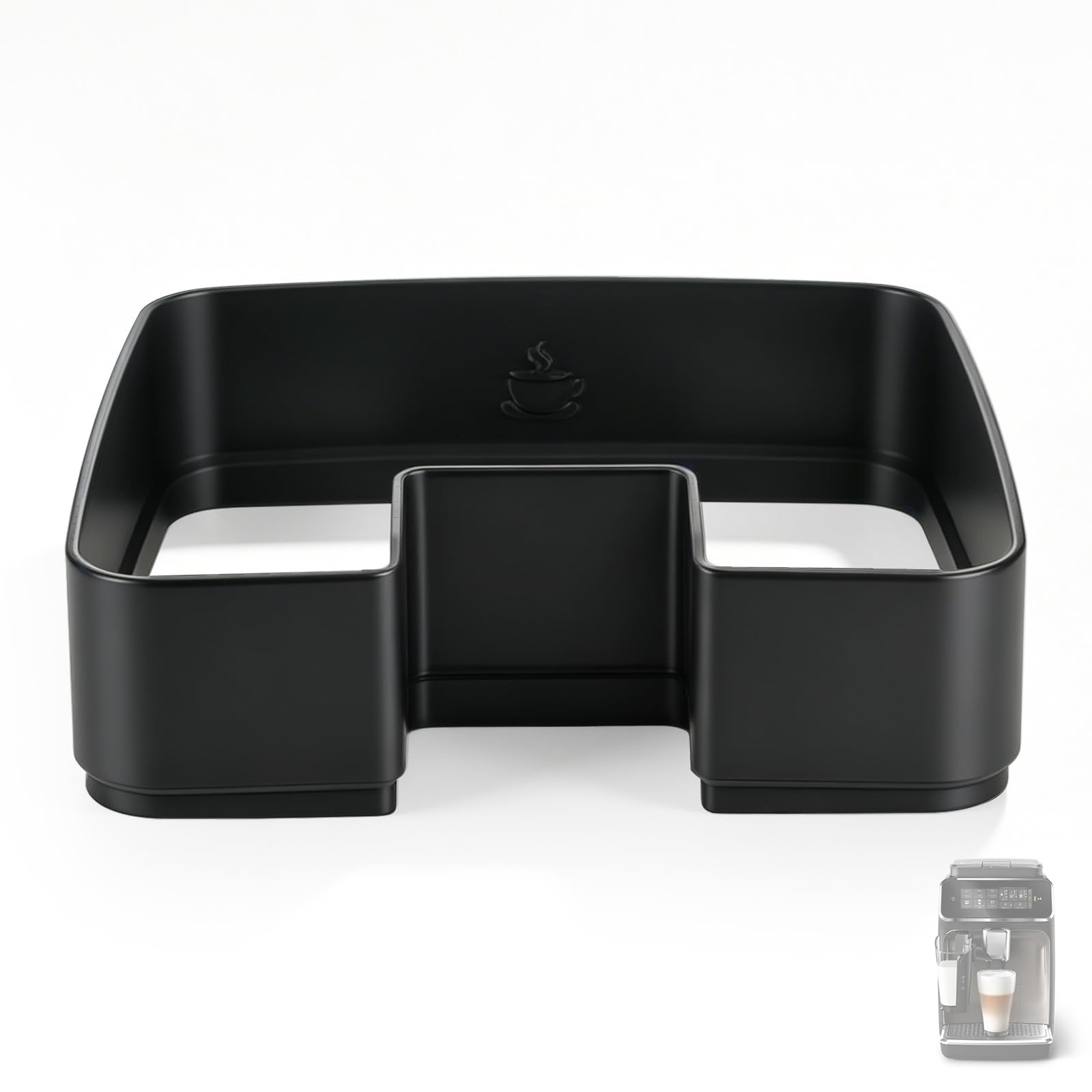 Erweiterung Kaffeebohnenbehälter für Philips Kaffeevollautomat 2200 - Kaffeevollautomat Zubehör für Philips 800 1200 3200 4300 4400 Series (Smart), Bohnenbehälter Ersatzteile für Mehr Kaffeebohnen