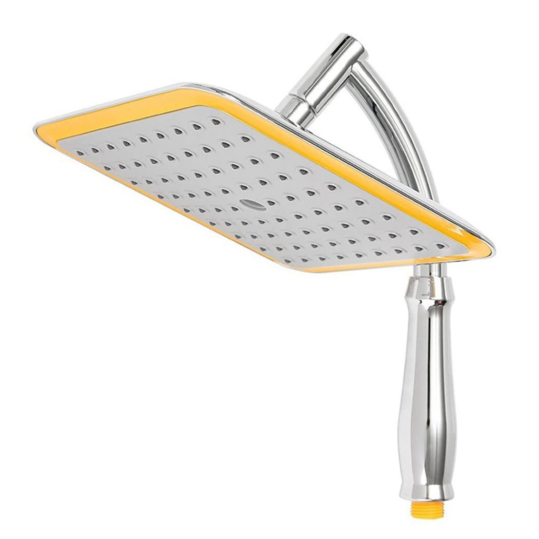 Pommeau de douche 22,9 cm haute pression réglable pour remédier au manque de débit