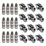 12Pcs Intake Lifter & Valve Rocker Arm Compatible with 2016-2024 Chrysler Pacifica, Dodge Durango, Jeep Wrangler, Grand Cherokee, Ram ProMaster 1500 V6 3.6L Replace# 5047979AA 5047896AD