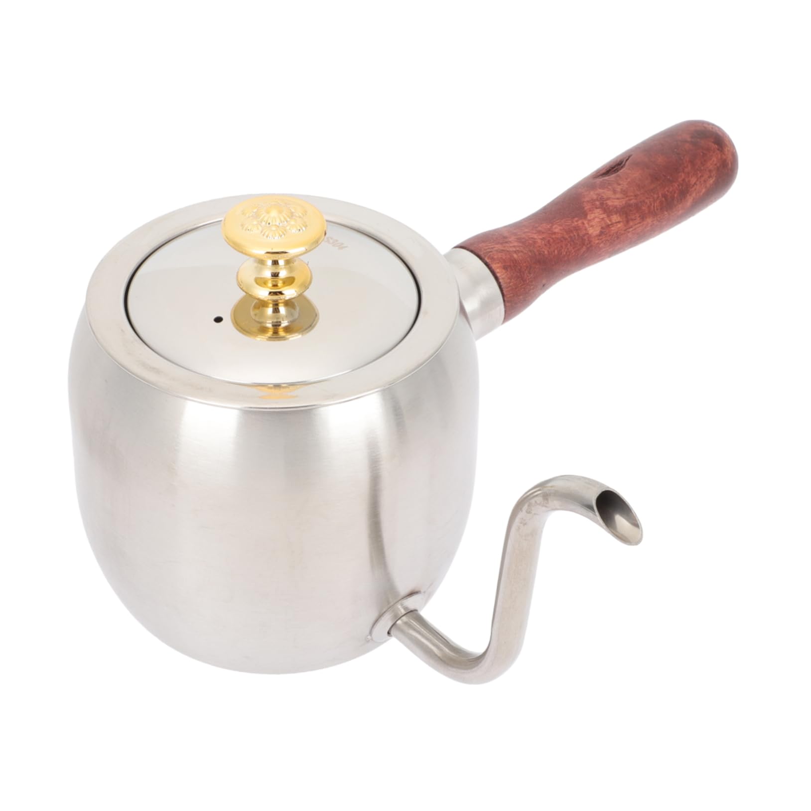 FUNOMOCYA Turkish Pot Coffee Pot for Grain Design Hand Brewing Kettle Comfortable Handle