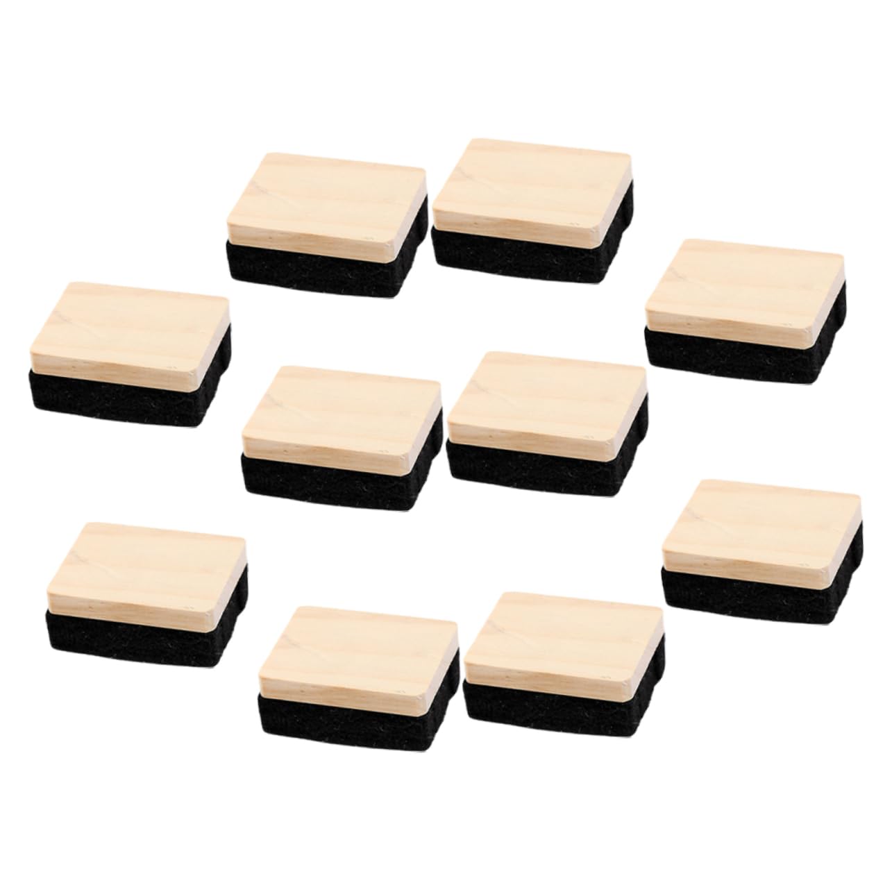 SHINEOFI 5 Sätze Radiergummi Für Whiteboards Kleine Tafelkreide Kreide Reiniger Weiße Tafel Tafel Tafel Tafel Tafel Reiniger Büro Und Schulbedarf 10 Stück * 5
