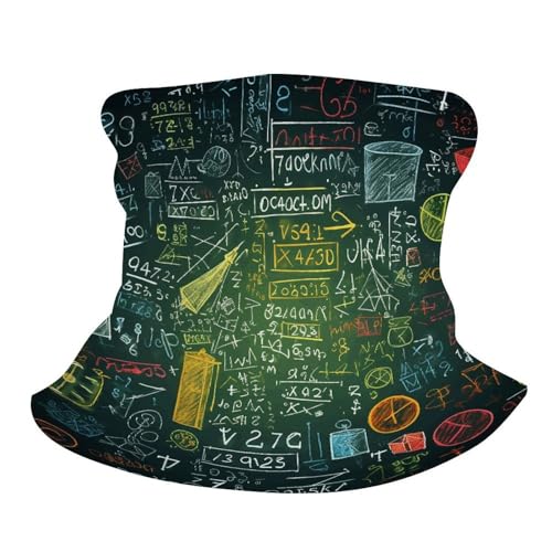 Neck Gaiter Face Mask Men Women, Blue Owl 1 Face Mask Scart Cover for Dust Wind Sun Protection