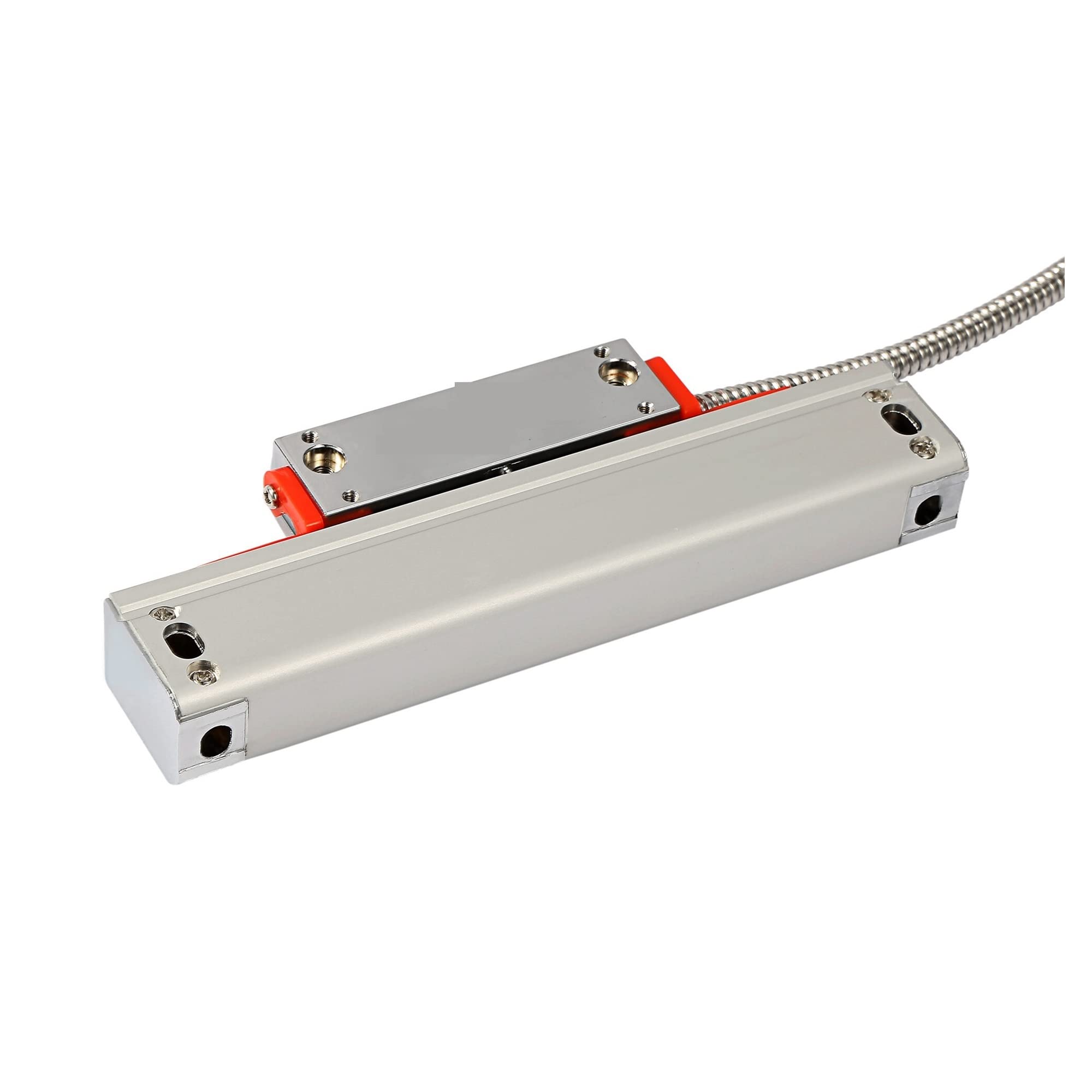 Linearer Skalenencoder, KA-300 320 mm 370 mm 420 mm 470 mm 520 mm Optisches Gitterlineal KA300 5 µm 5 V TTL DRO Lineare Skala for Drehen und Fräsen(KA300-5um-370mm)