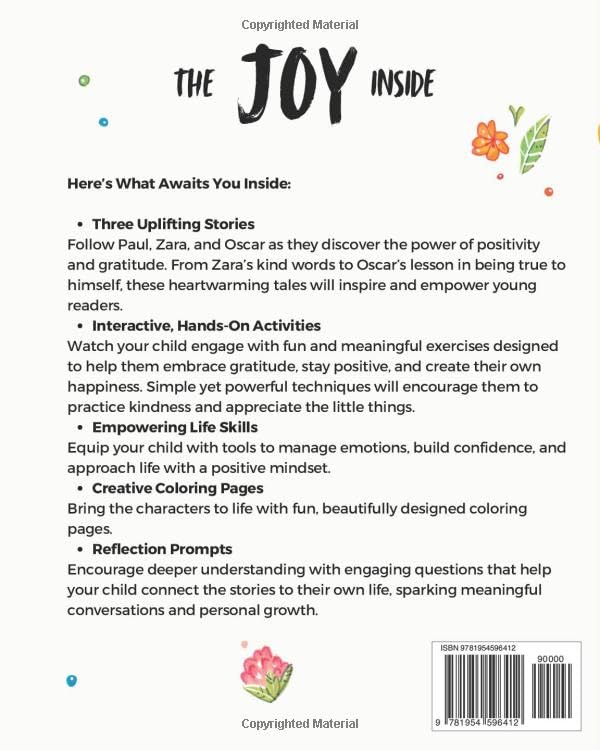 The Joy Inside: Uplifting Stories & Activities for Kids to Be Positive, Embrace Gratitude, and Live Happily (Little Lessons of Mindfulness) - Image 2