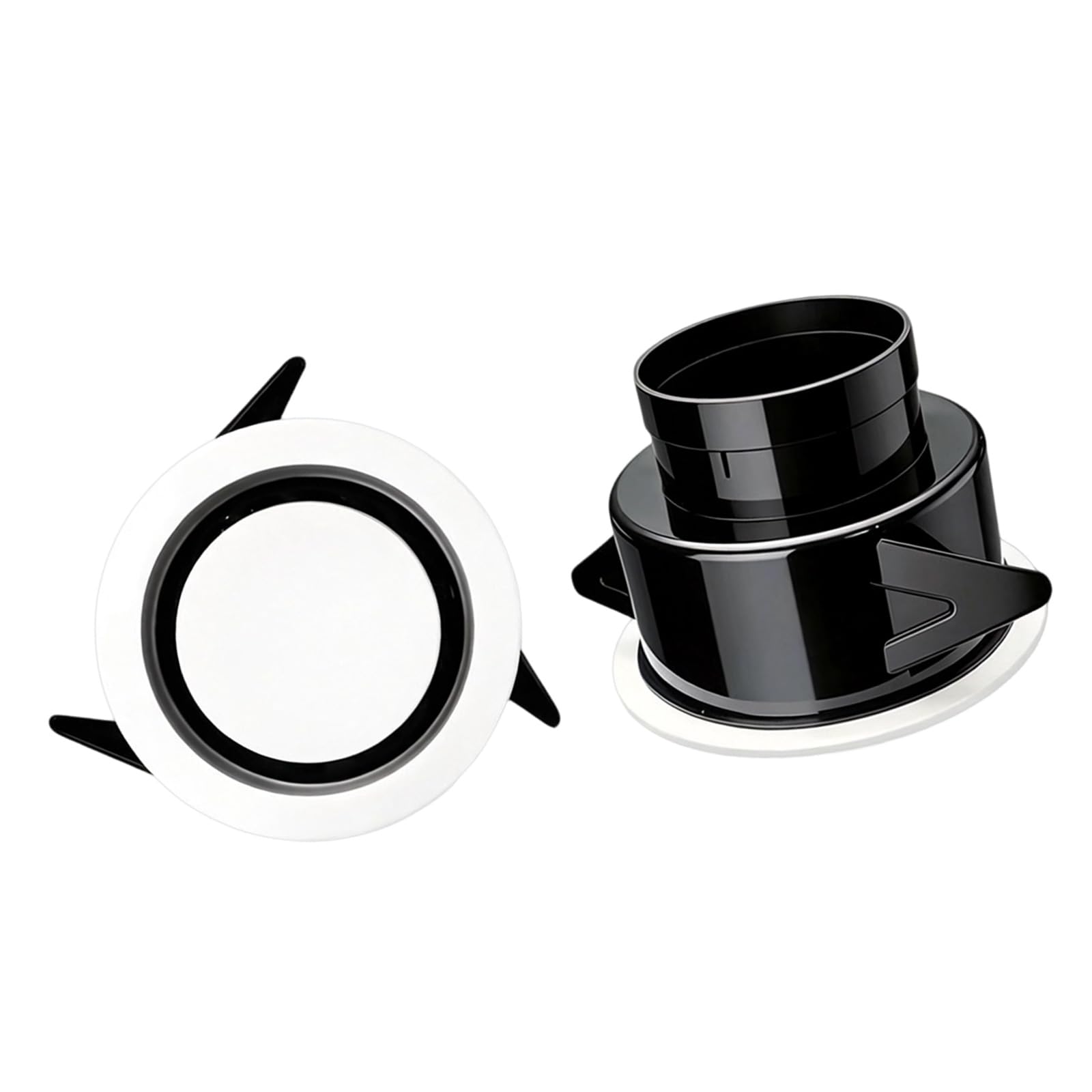 Elnwnnkc A Ir Vent Extract Gate Grille Djustable Exhaust Port Round Diffuser Ducting Ventilation Cover Ccessories Indoor Outlet Duct Pipe Cover Cap