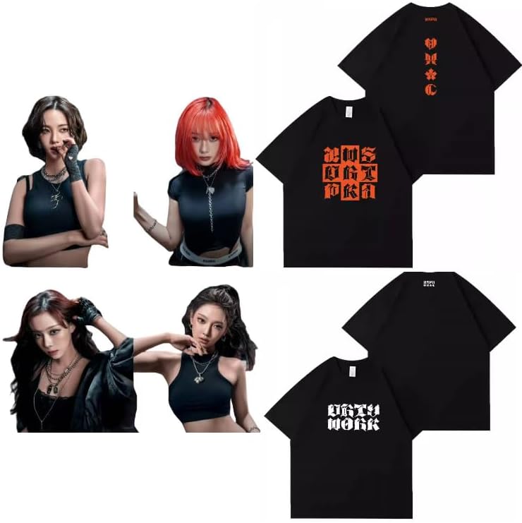 aespa ジゼル Dirty Work ポップアップ Tシャツ トレカセット aespa Dirty Work ポップアップ Tシャツ トレカセット ジゼル