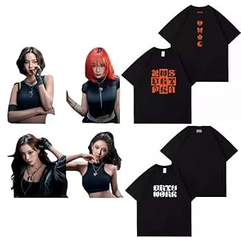 Amazon.co.jp: [さん店] aespa Tシャツ エスパ Dirty Work
