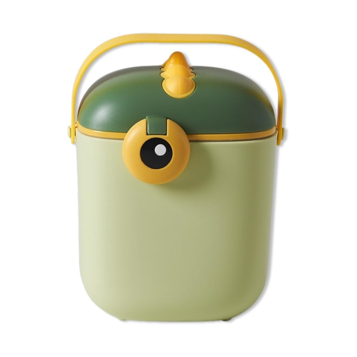 Baby Milk Powder Container Box with Carry Handle & Spoon Set, BPA Free,Air Tight Leak Proof Portable First Feed Box, Multi Functional Formula Box for Babies/Children (800 ml, Green)-picture-20