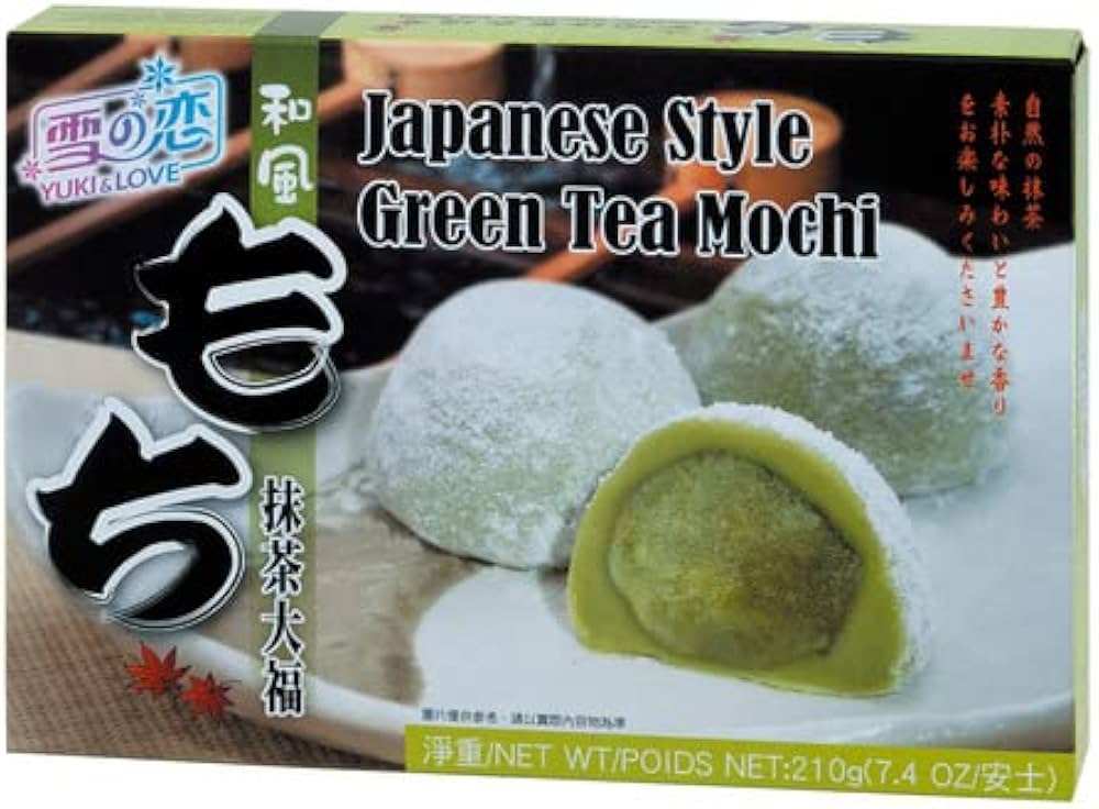 ⚠️mochi 4'lü paket Mochi Japon Sticky Rice tatlı hediye paketi sağlıklı