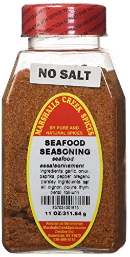 Marshalls Creek Spices - Marshalls Creek Spices Seafood Seasoning, No Salt, 11 Ounce