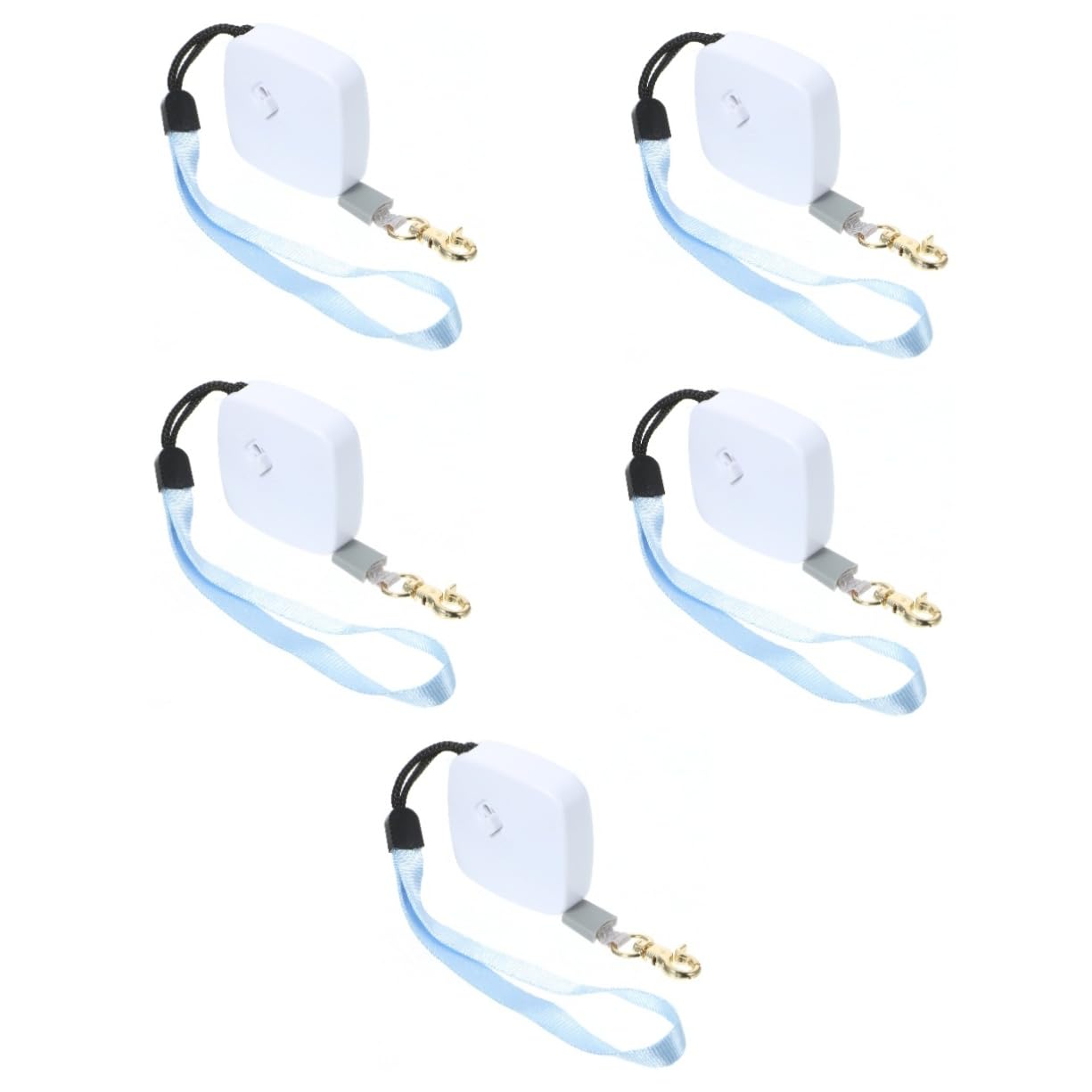 5 Correas Retráctiles Telescópicas Automáticas para Perros Pequeños, Correa Retráctil para Cachorros, Correa Retráctil para Perros Pequeños, Correa De Muñeca De Nailon para