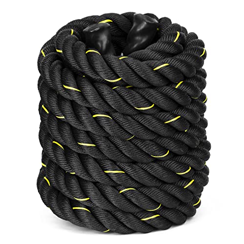 KOMODO Battle Rope Power Training 9M/38mm Upper Body Strength Training Workout Battling Exercise Gym Fitness - Image 4