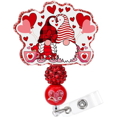 Porte-badge rétractable en acrylique pour blouse d'infirmière