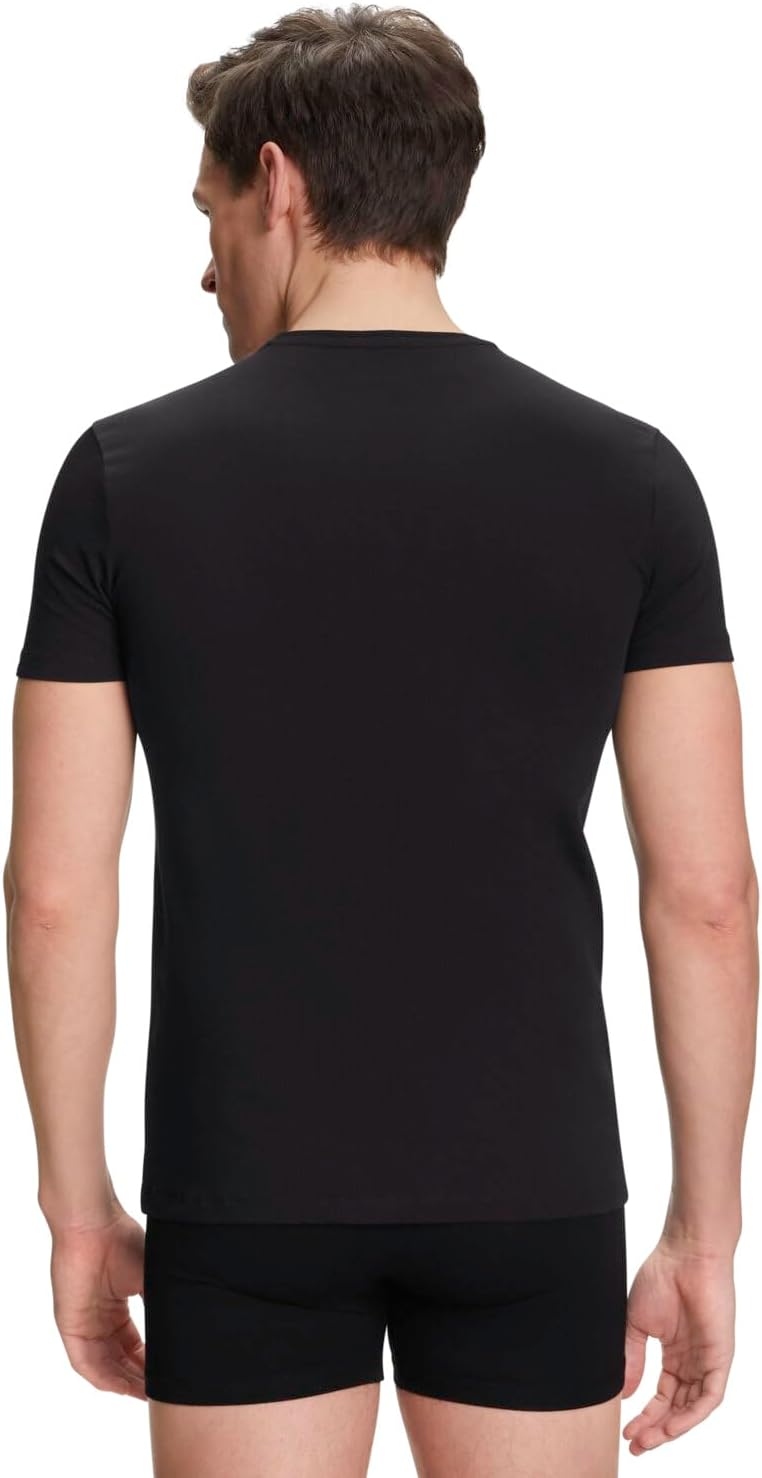 FALKE Men's Daily Comfort Round Neck T-Shirt 2-Pack - Image 2