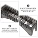 10 Grid Clipper Guard Holder Organizer, Holder for Clipper Guards, Clipper Case, Electric Hair Clipper Limit Comb Organizer Guide Comb Storage Case, Shaving Hair Removal Products Organizer