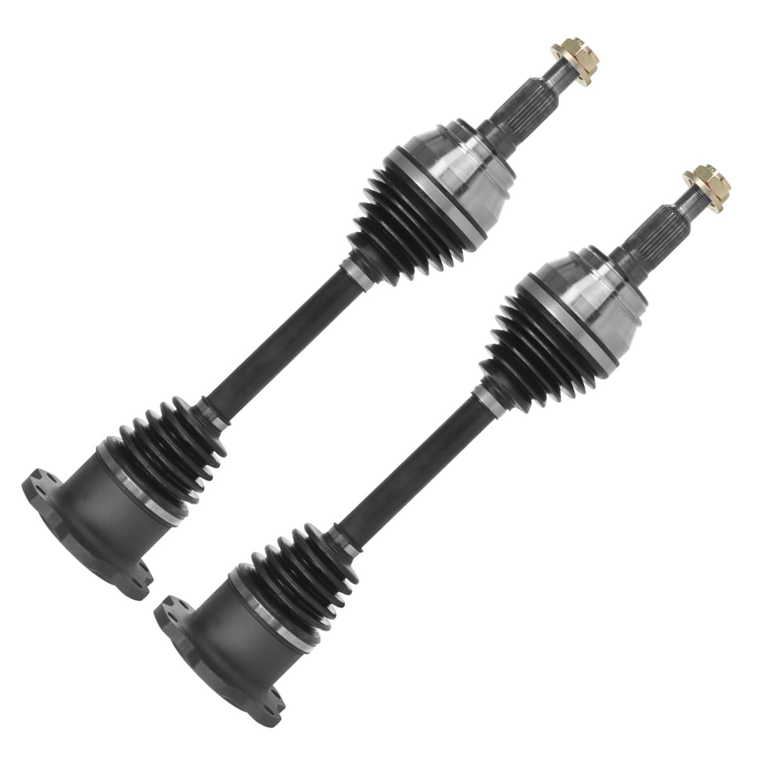 Detroit Axle - 2pc Front CV Axles for 2007-2018 Chevy Silverado 1500
