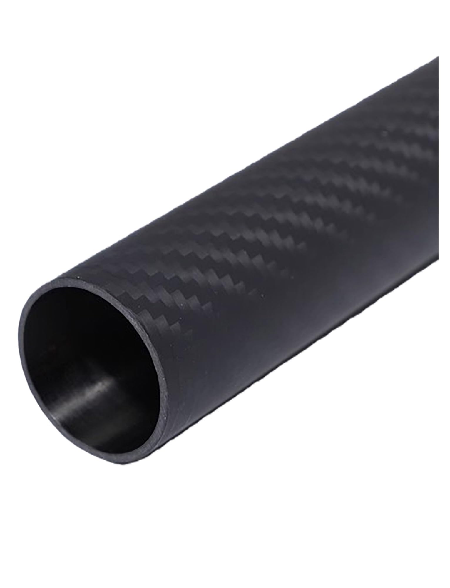 Tube en fibre de carbone 3K résistant pour éliminer le pliage des tubes de précision