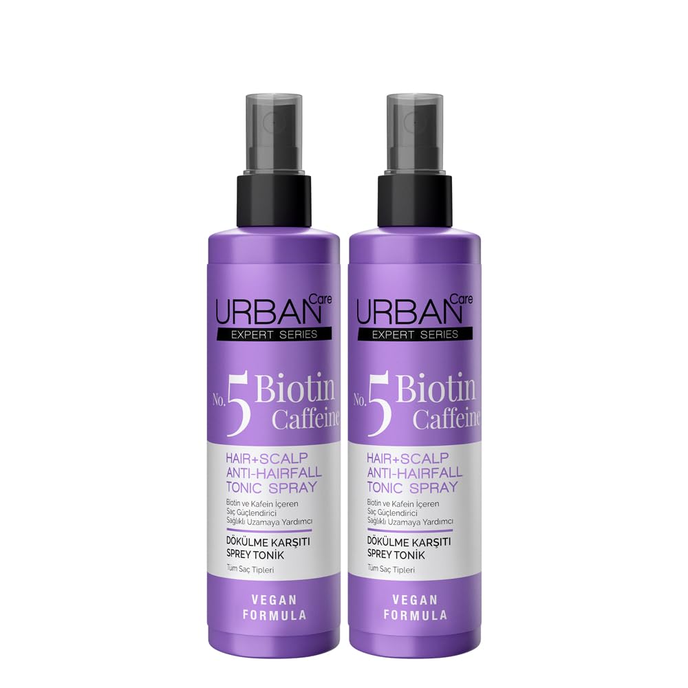 Urban Care Expert Biotin Ve Kafein Dökülme Karşıtı Tonik Seti 2X200Ml-Vegan
