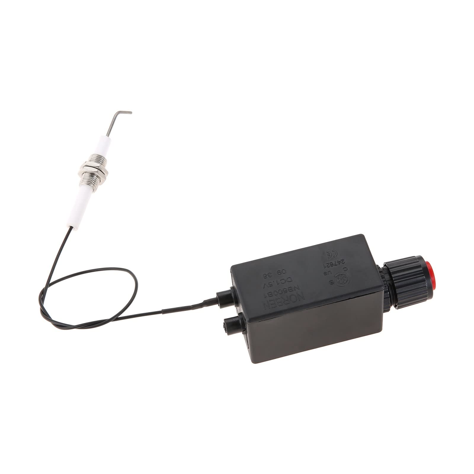 Generatore di scintille Universale BBQ Grill a Gas Sostituzione Accenditore AA con Filo elettrodo Kit di accensione a impulsi ad Alta efficienza 11.8quot;Lungo Go