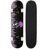 Krown KPC Intro Skateboard, Purple Flame (KPC-308)