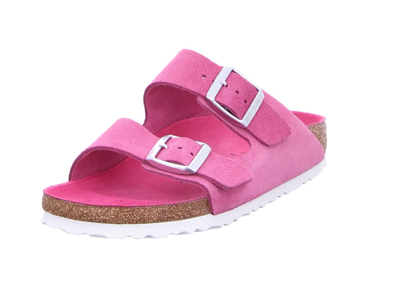 Birkenstock Rio Sandals Girls White/Patent Sandals Shoes — view 101