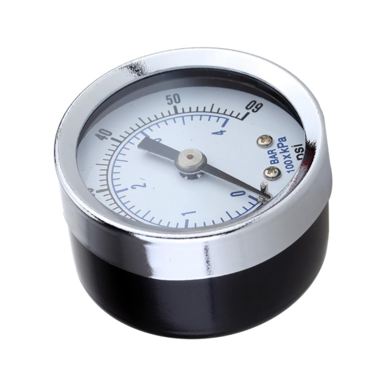 DOITOOL Air Compressor Vacuum Gauge 0-60psi Pressure Gauge for Vacuum Measurement Mini Vacuum Gage Tester Water Oil Gas Compatibility