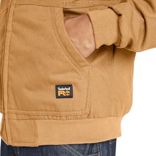 Image of Timberland PRO Gritman Lined Canvas Hooded Jacket