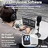 Zoom PodTrak P2 Podcast Recorder Bundle with a ZUM-2 Mic, ZHP-2 Headphones, a Tripod Stand, Mount, Windscreen, USB-C Cable, 32GB microSDHC Card, AA Battery Kit with Charger #4