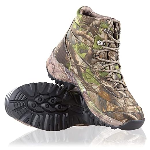 HANAGAL Hunting Boots Lightweight EVA Midsole Waterproof Mens Work Boots Anti-wicking Military Tactical Army Combat Hiking Boots for Men Size 10.5