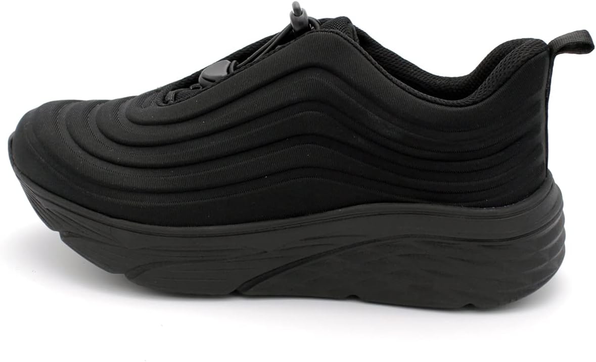 Laforst Womens Nonslip Running Shoes Water Resistant Upper Fashion Platform Sneaker