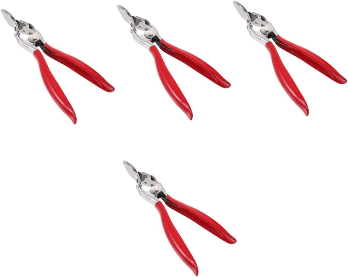 GLEAVI 4pcs Stainless Steel Opener Tool Rustproof Fruit Cutter for Effortless Opening Picnics Non- Design for Easy Use