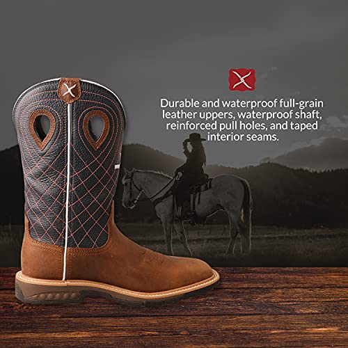 TWISTED X Women's Steel Toe Lite Western Work Boot2