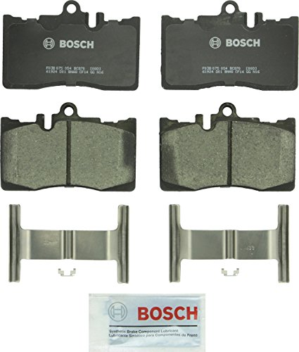 BOSCH BC870 QuietCast Premium Ceramic Disc Brake Pad Set - Compatible with Select Lexus LS430; FRONT
