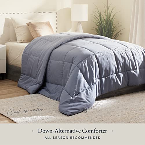 Belador Queen Comforter All-Season Duvet Insert Queen Size Bed Comforter - Down Alternative Comforters, Mid-Plush Lightweight Comforter, Box Quilted Siliconized Fiberfill Oeko-Tex Hotel Comforter #TOP1