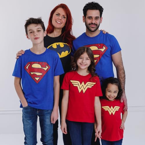 DC Comics Justice League Batman Superman Wonder Woman Matching Family T-Shirt Infant to Adult4