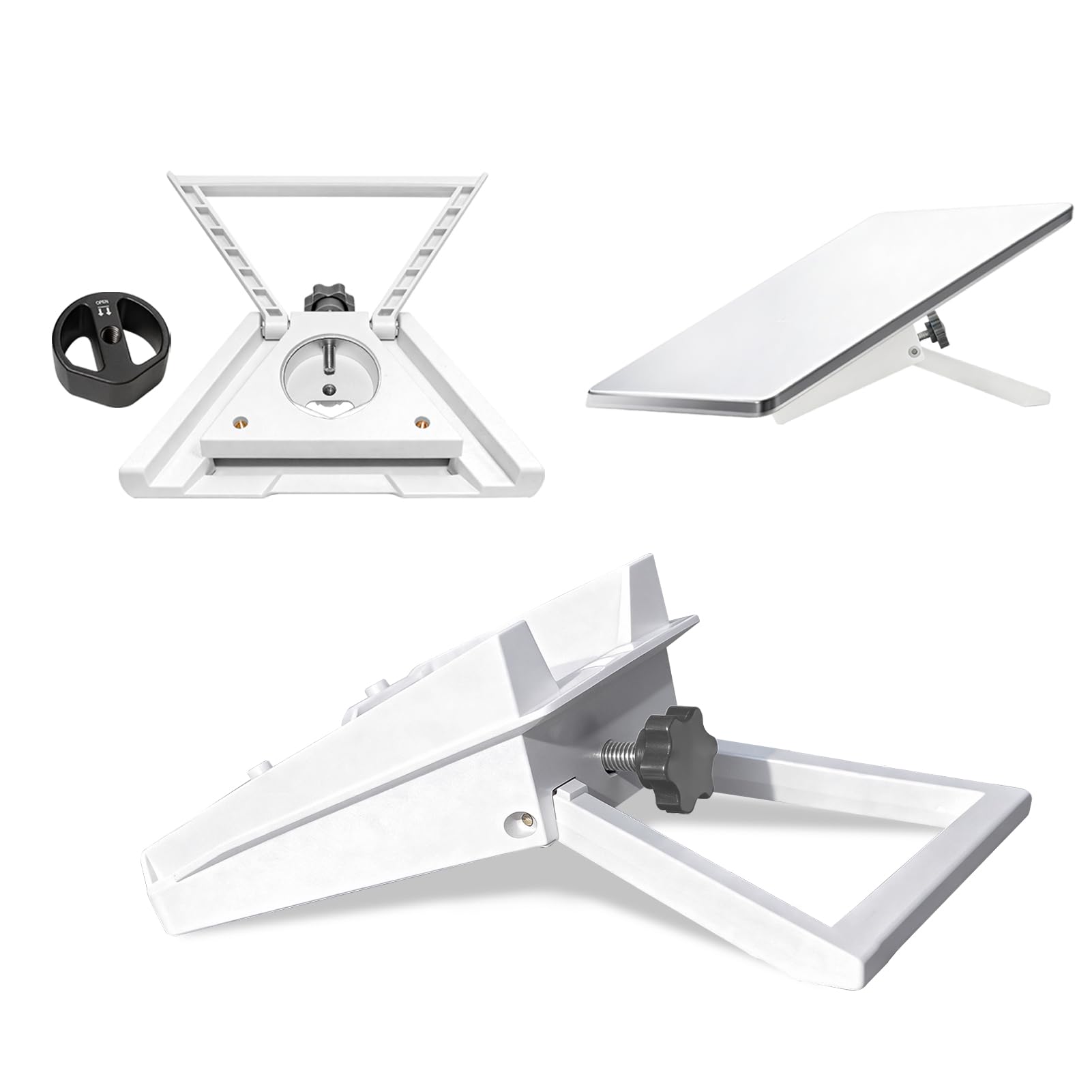 Starlink Mini Kickstand, Star Link Mini Pipe Mount with 1/4" Tripod Adapter