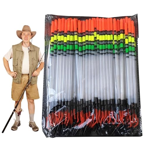 Fishing Floats Set - Buoy Bobber Stick For Fish, 80 Pcs Vertical Buoys Marine Fishing Thickened FishingFloats | FishingGear And 