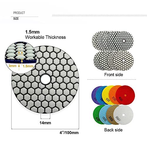 Set de Brocas Diamante 10 Piezas DARTOTEK para Azulejos miniatura 6