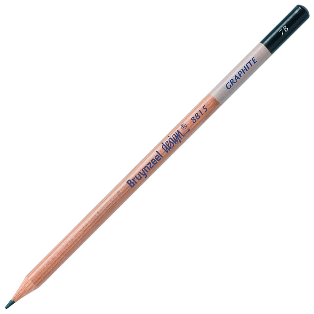 Bruynzeel Design Graphite Pencil High Quality 7B Sketching Drawing