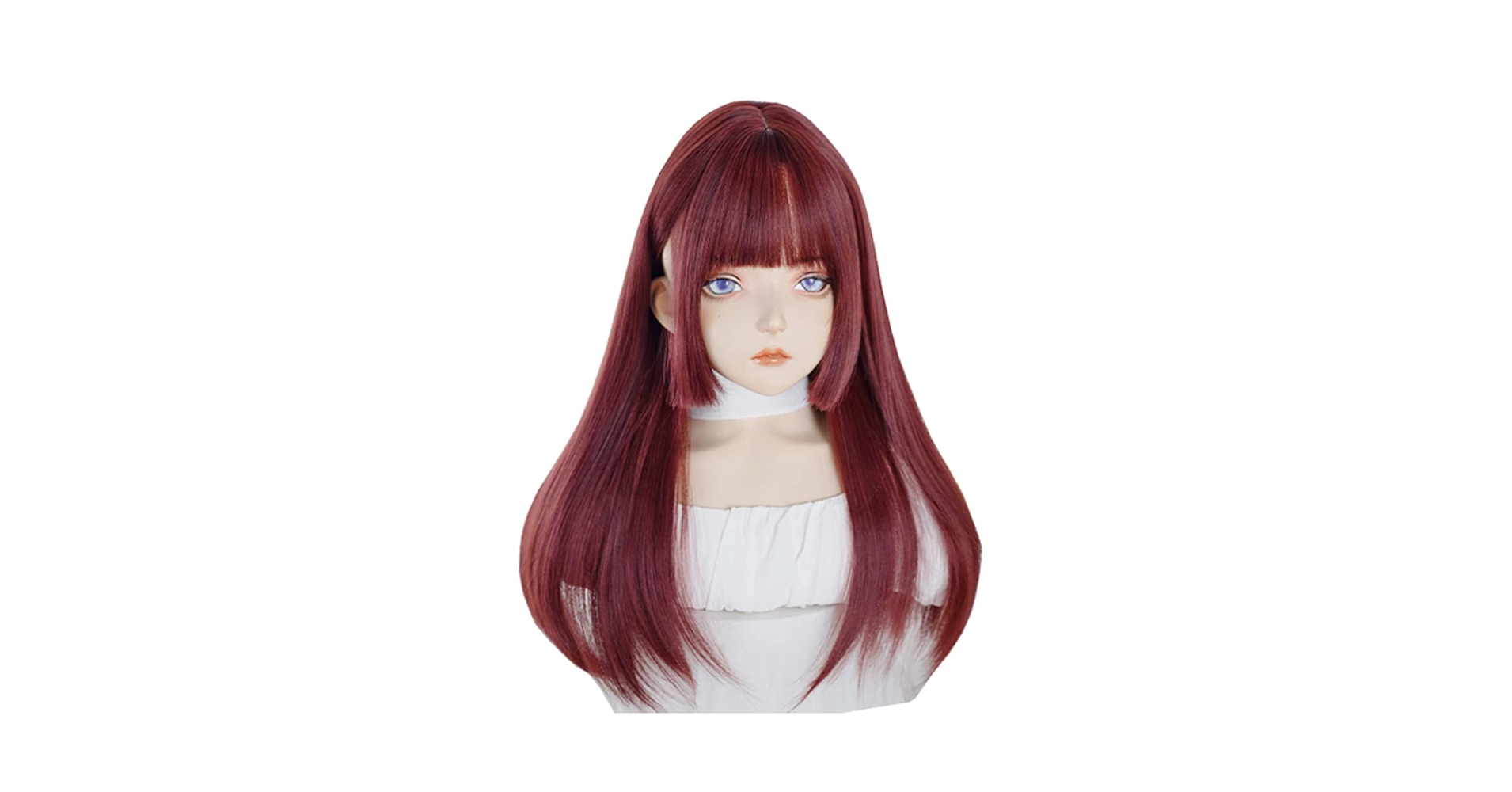 ユニガール.ウィッグ Amazon.co.jp: ストレート フルウィッグ 姫カット 森ガール ゆめ