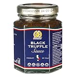 SUNGIVEN Black Truffle Sauce, Made In Italy, Gluten Free, Non GMO, Black truffle Mushroom Paste 3.17 Oz