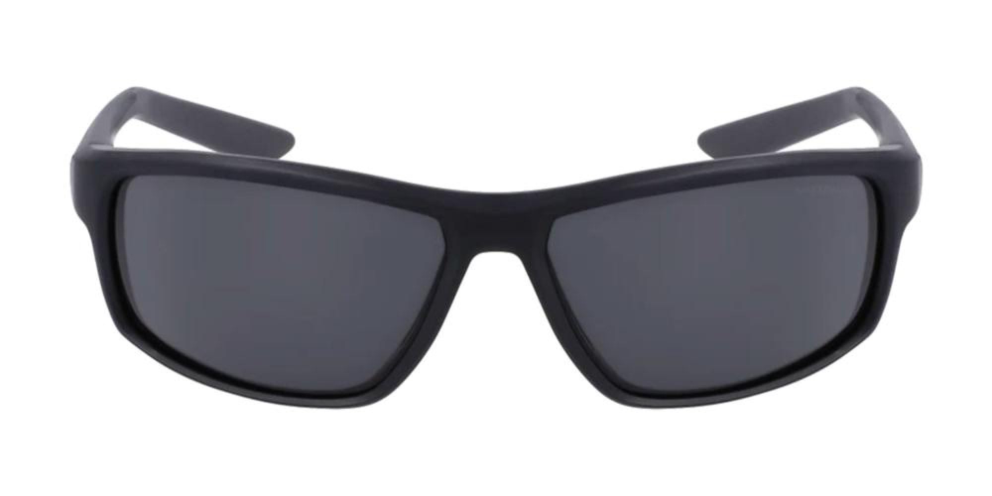 NIKE RABID 22 N IU4880X Sonnenbrille, Sport-Wrap, 62-mm-Glas, Mattschwarz/Dunkelgrau/Auge