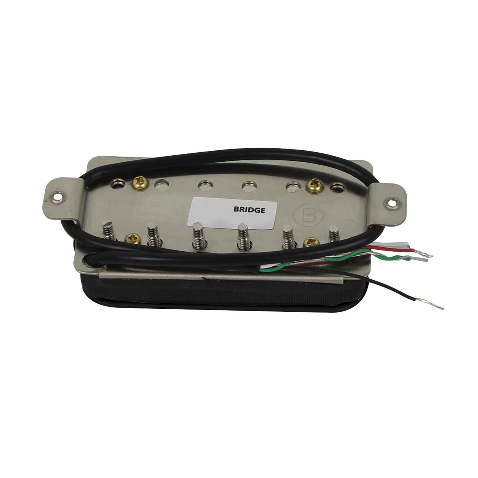 3 Teiliges Retro Alnico 5 Gitarren Dual Track Single/Humcoil Elektro Tonabnehmer Set SSH(Black)