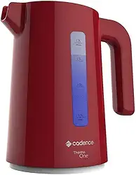 Chaleira Elétrica Thermo One Colors 1.7L, Vermelho, 220v, Cadence