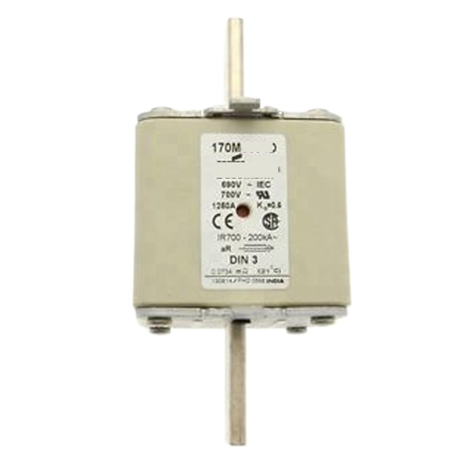 Fusibile Termico ceramico con Fusibile for apparecchiature di Controllo Industriale 170M8550