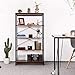 OPPSDECOR 5 Tier Tall Bookcase, 32